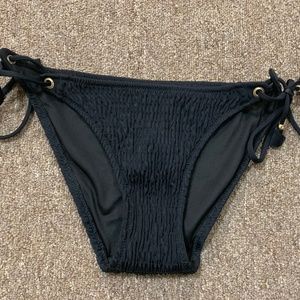 Victoria's Secret black bikini bottoms size S